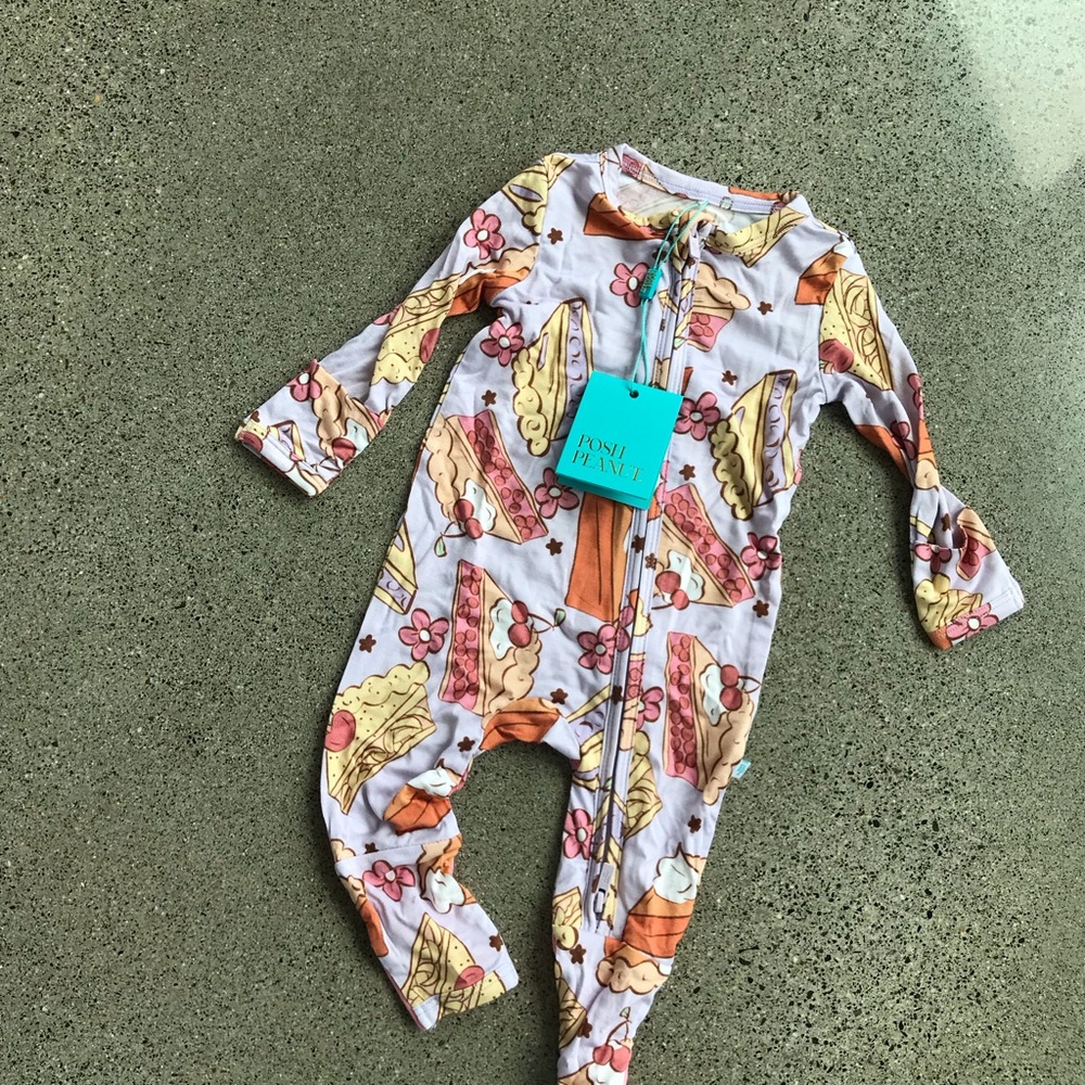 Posh Peanut Pie Print Kids One Piece
